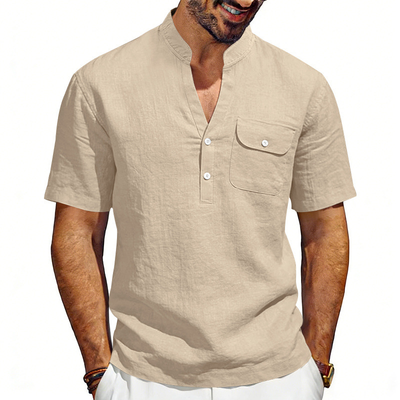 Kemeja linen musim panas pria  - Linen Shirt Summer ulasan dan harga