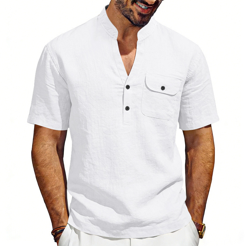 Kemeja linen musim panas pria  - Linen Shirt Summer ulasan dan harga