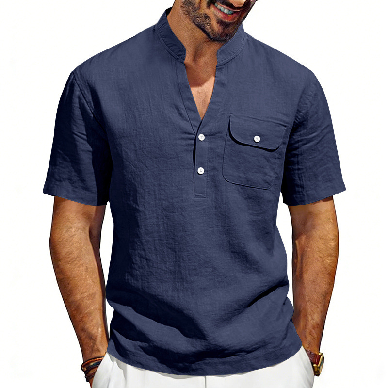 Kemeja linen musim panas pria  - Linen Shirt Summer ulasan dan harga
