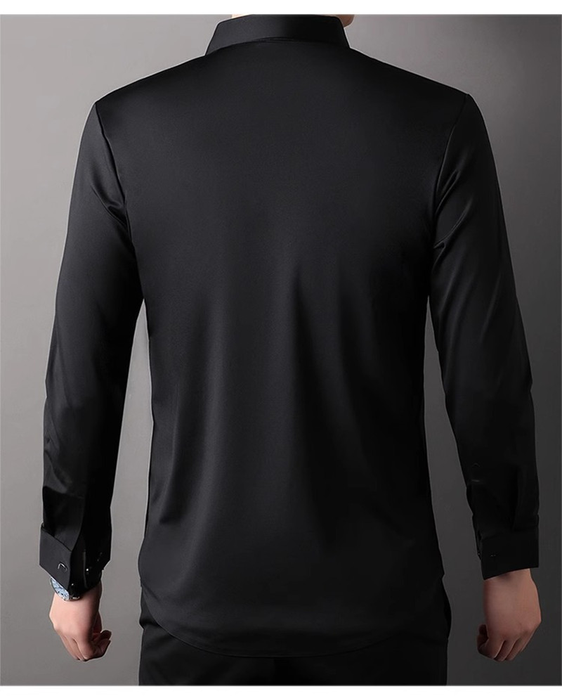 Kemeja Pria Elastis Tinggi Kas - Dress Shirt Non-Iron ulasan dan harga