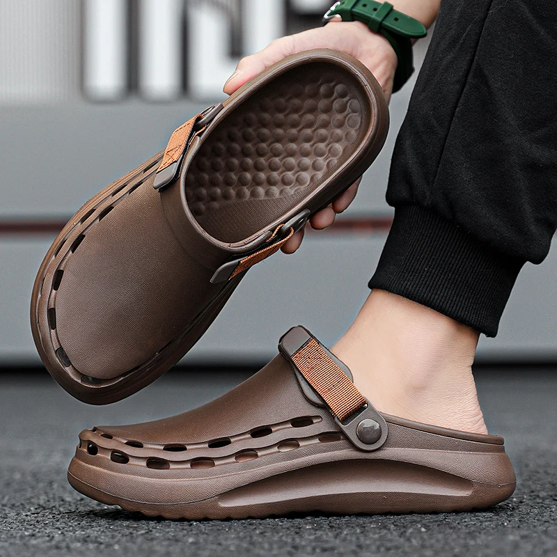 Sandal Pria Warna Solid EVA Ce - Men'S Fashion News ulasan dan harga