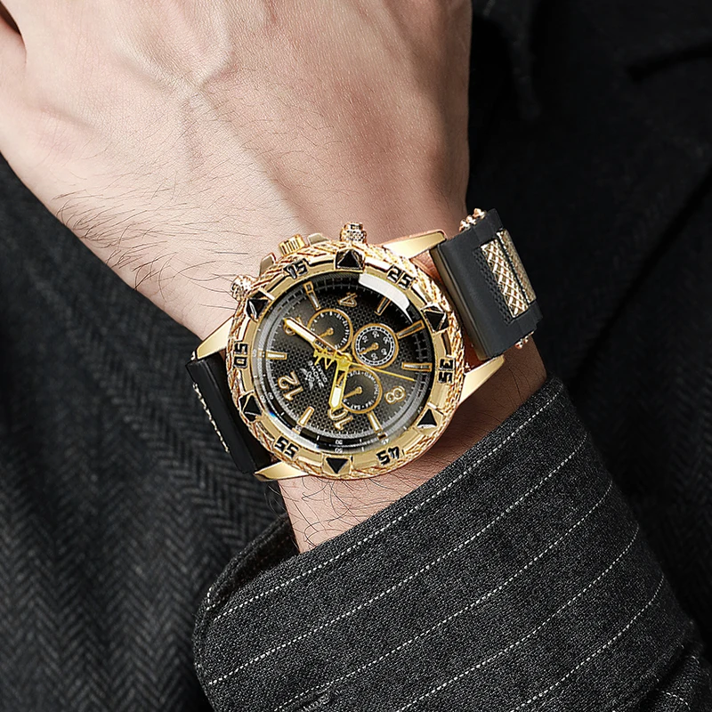 1 Buah Jam Tangan Misteri Keju - Mens Fashion Watch ulasan dan harga