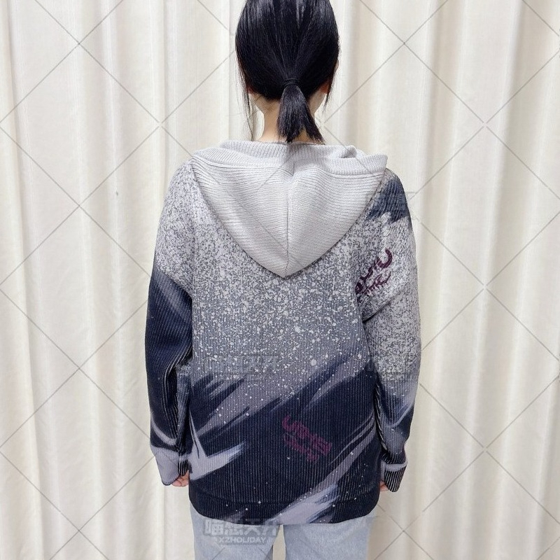 Kostum Sylus Game Love and Dee - Knitted Cardigan Men ulasan dan harga