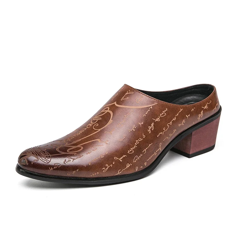 Sepatu Kasual Pria Hak 4CM Sep - Mens Fashion Zapatos ulasan dan harga
