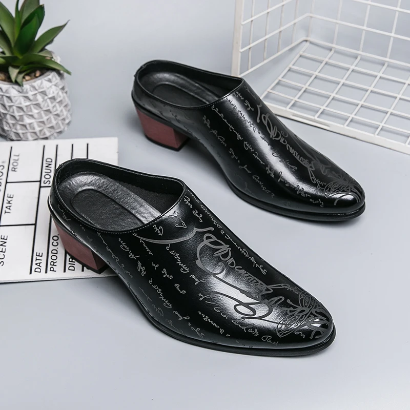 Sepatu Kasual Pria Hak 4CM Sep - Mens Fashion Zapatos ulasan dan harga