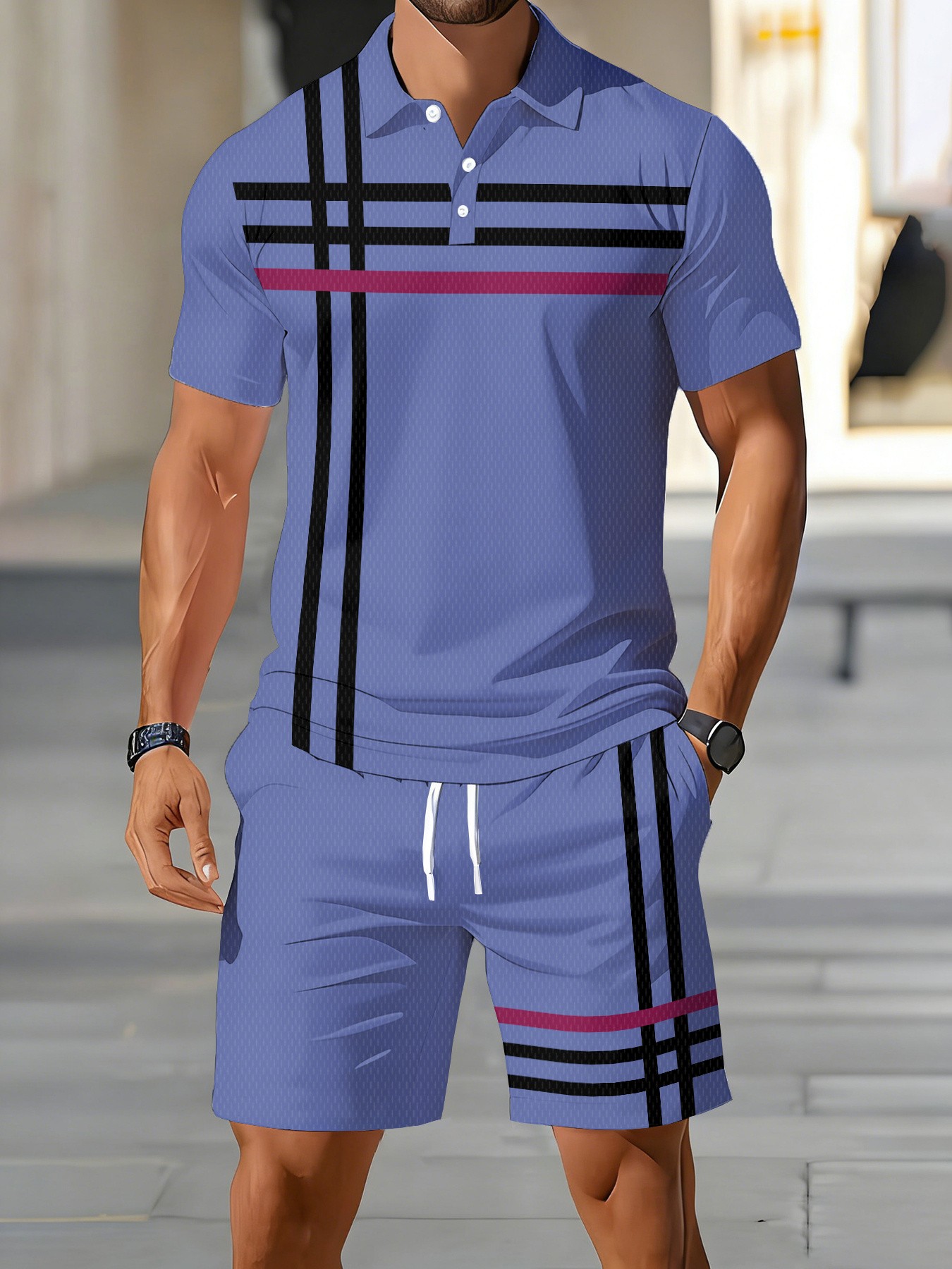 Set Kaos Polo Pria Amerika Mus - Men'S Fashion Polo ulasan dan harga