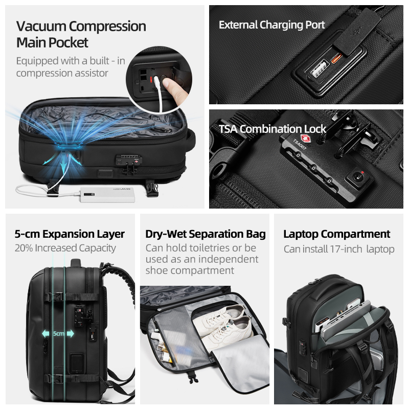 Tas Ransel Pria Travel Backpac - Mens Fashion Zip Up ulasan dan harga