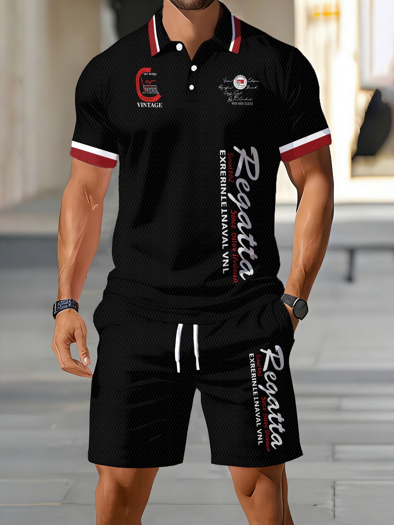 Set Kaos Polo Pria Amerika Mus - Men'S Fashion Polo ulasan dan harga