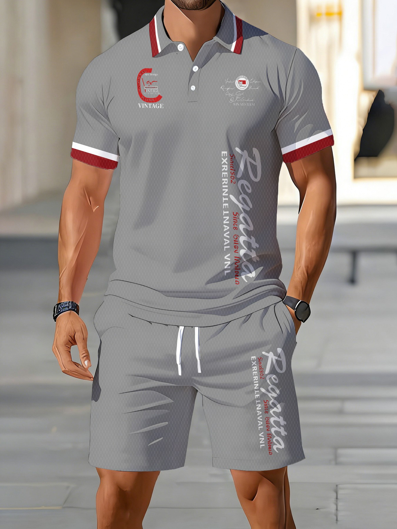 Set Kaos Polo Pria Amerika Mus - Men'S Fashion Polo ulasan dan harga