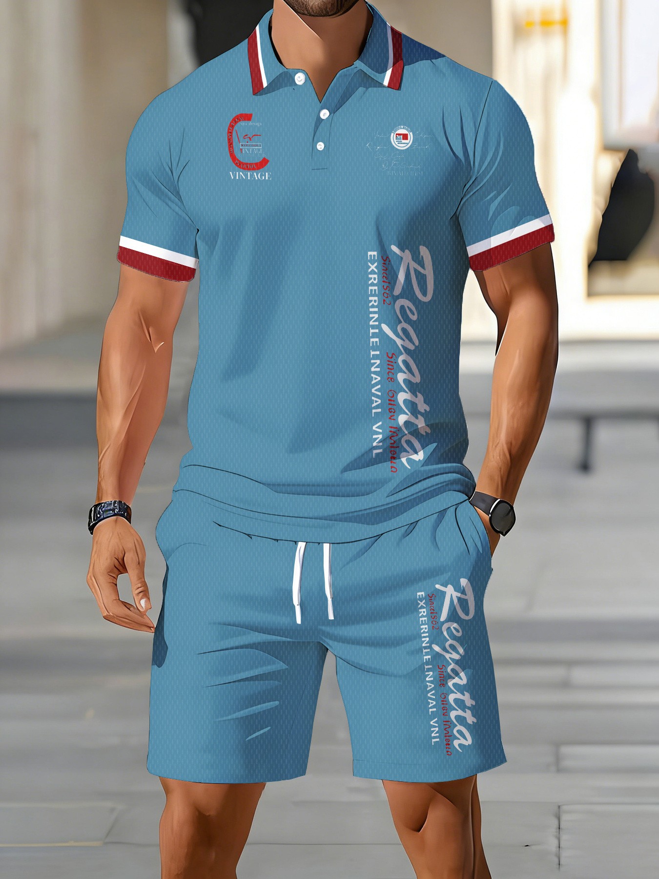 Set Kaos Polo Pria Amerika Mus - Men'S Fashion Polo ulasan dan harga