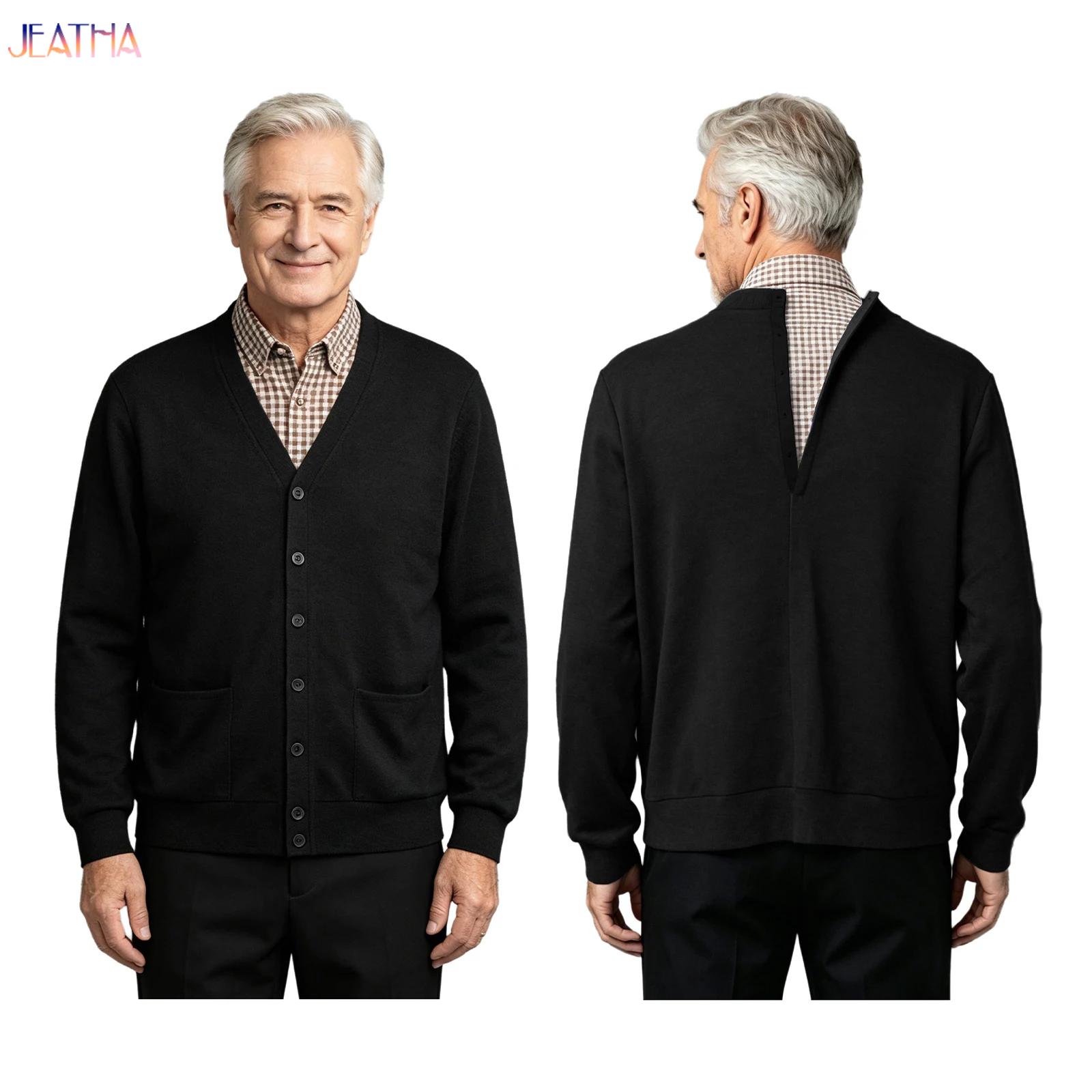 Kardigan Adaptif untuk Pria La - Knitted Cardigan Men ulasan dan harga