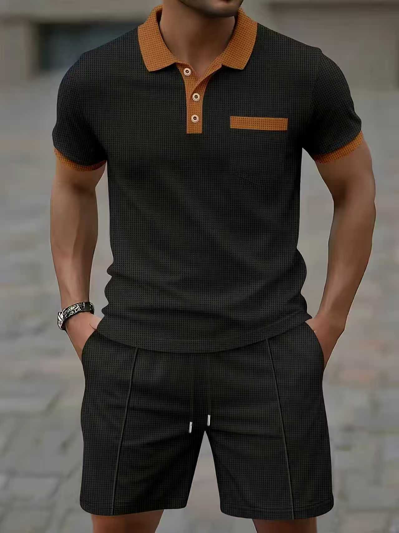 Setelan kaos polo lengan pende - Men'S Fashion Polo ulasan dan harga