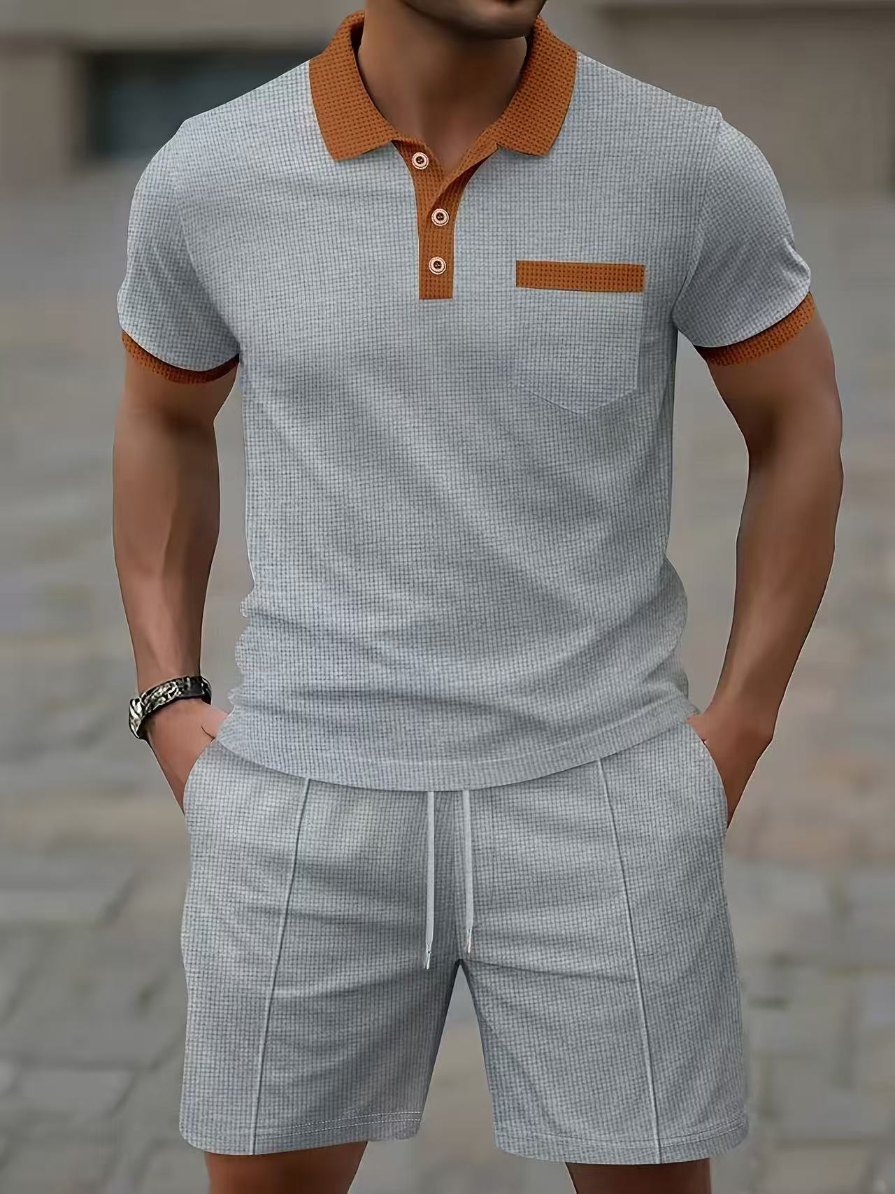 Setelan kaos polo lengan pende - Men'S Fashion Polo ulasan dan harga