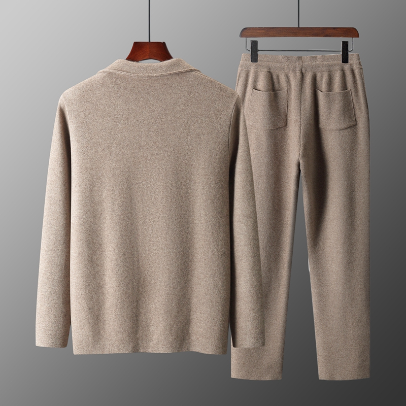 MVLYFLRT Setelan Dua Potong Ra - Knitted Cardigan Men ulasan dan harga