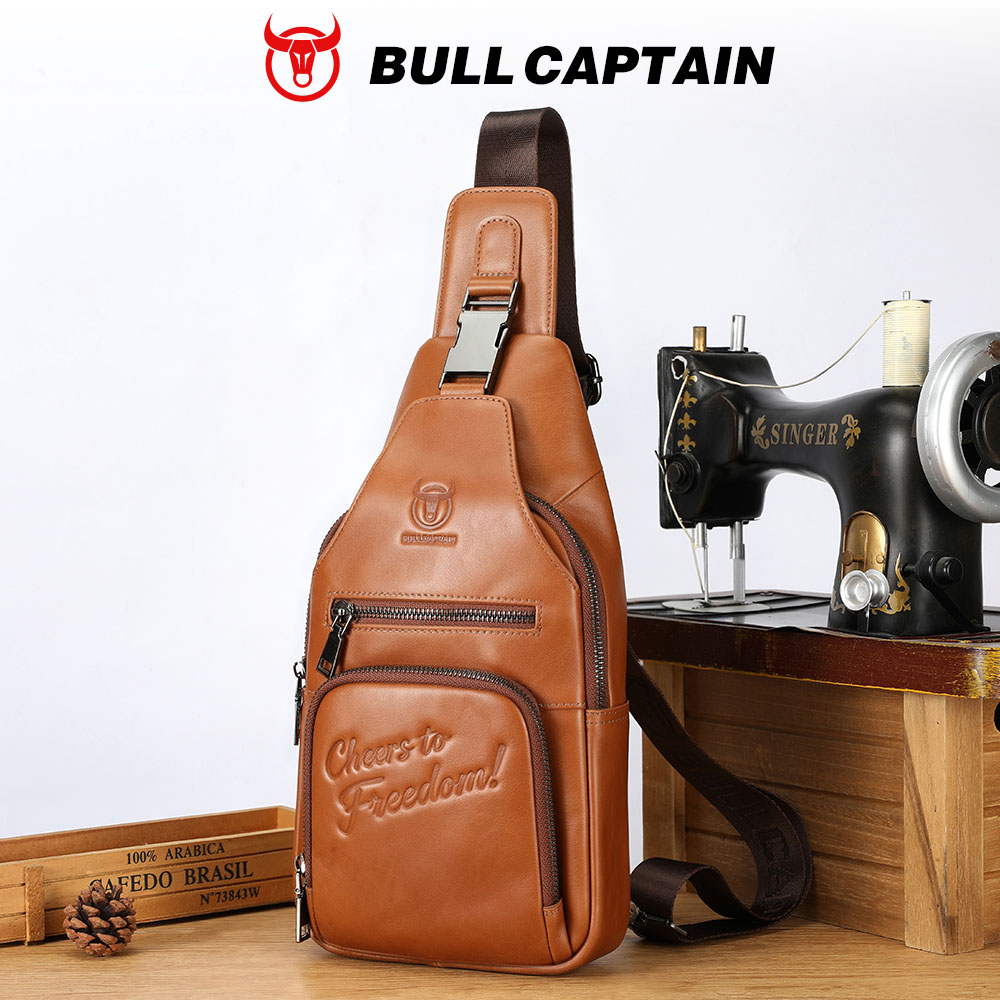 BULLCAPTAIN Tas Dada Kulit Asl - Mens Fashion Blog ulasan dan harga