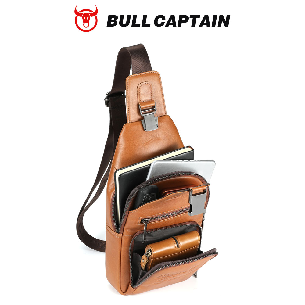 BULLCAPTAIN Tas Dada Kulit Asl - Mens Fashion Blog ulasan dan harga