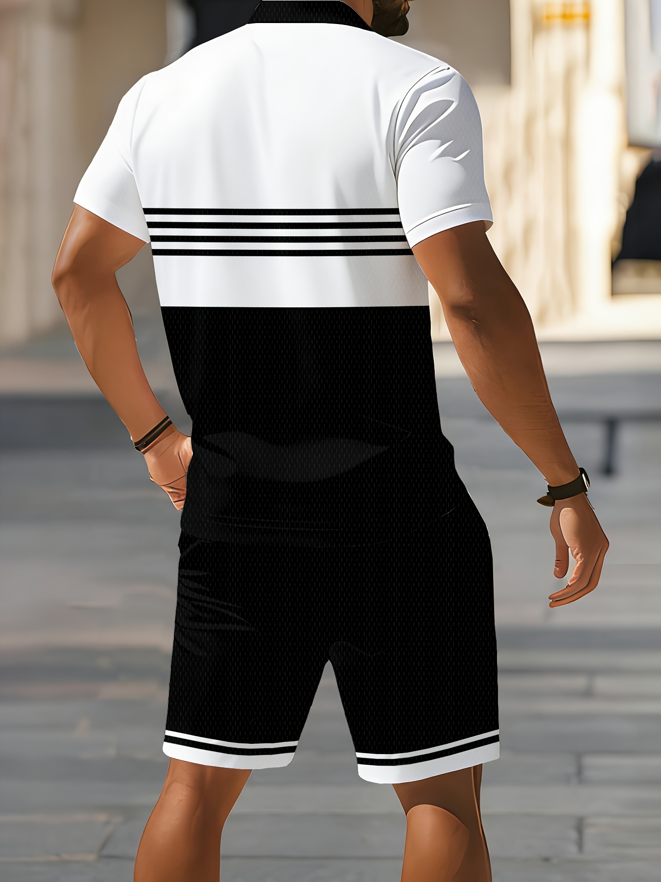 Set Kaos Polo Pria Musim Panas - Men'S Fashion Polo ulasan dan harga