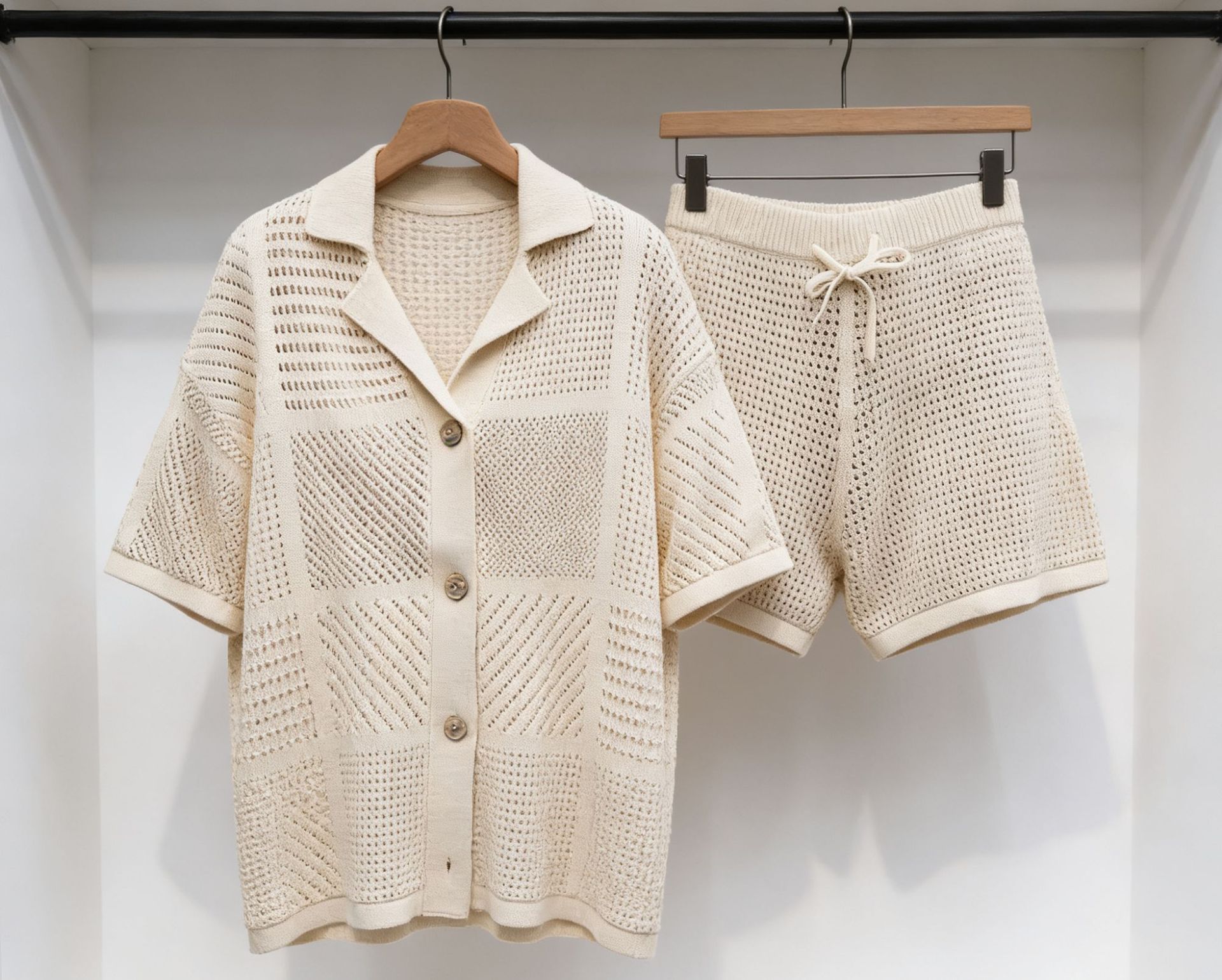 Set Atasan Cardigan Rajut Berl - Knitted Cardigan Men ulasan dan harga