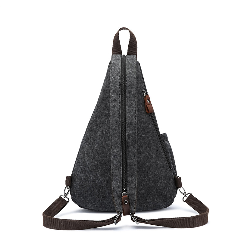 Tas Selempang Kanvas Tas Dada  - Mens Fashion Blog ulasan dan harga