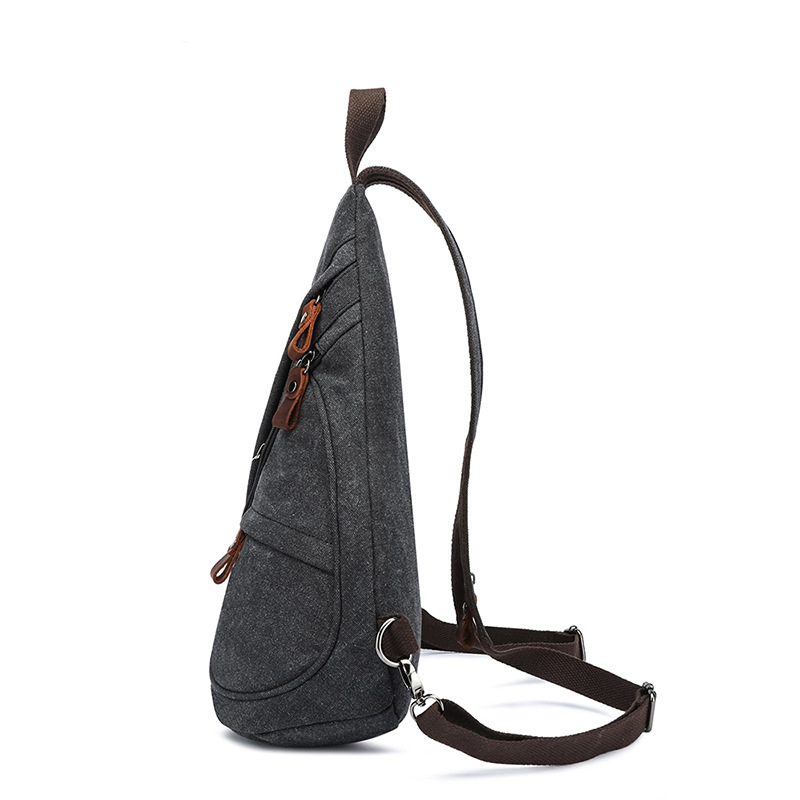 Tas Selempang Kanvas Tas Dada  - Mens Fashion Blog ulasan dan harga