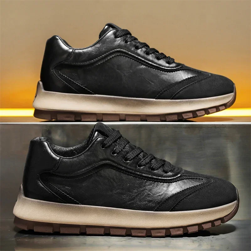 Sepatu Sneakers Pria Mewah Sem - Men Fashion Korean Style ulasan dan harga