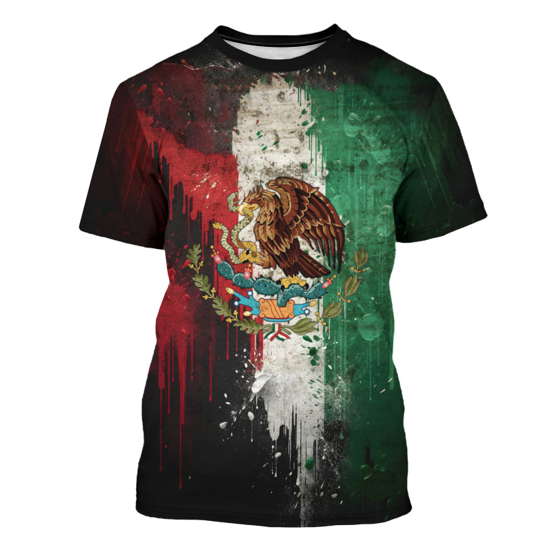 Kaus Pria Gambar 3d Sepeda Mot - Mens Fashion Mexico ulasan dan harga