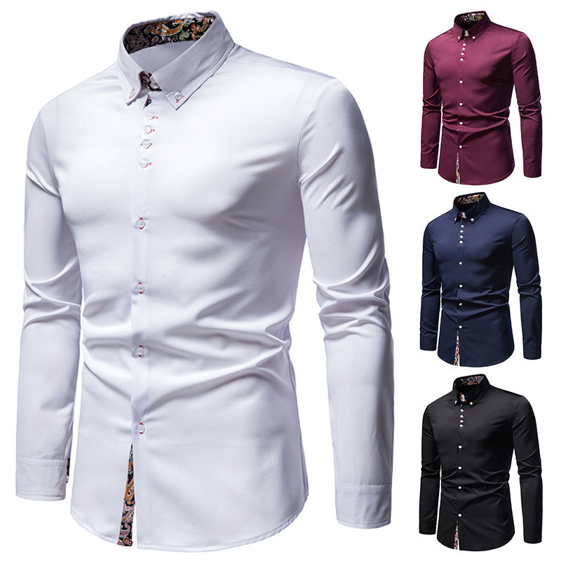 Kemeja Pria Lengan Panjang Mot - Dress Shirt Non-Iron ulasan dan harga