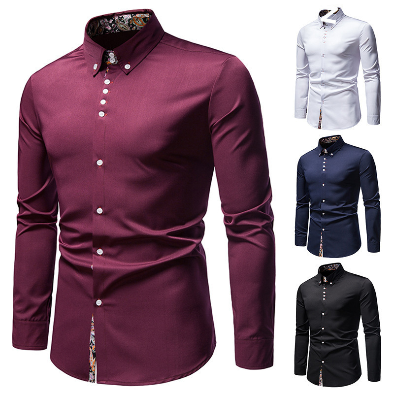 Kemeja Pria Lengan Panjang Mot - Dress Shirt Non-Iron ulasan dan harga