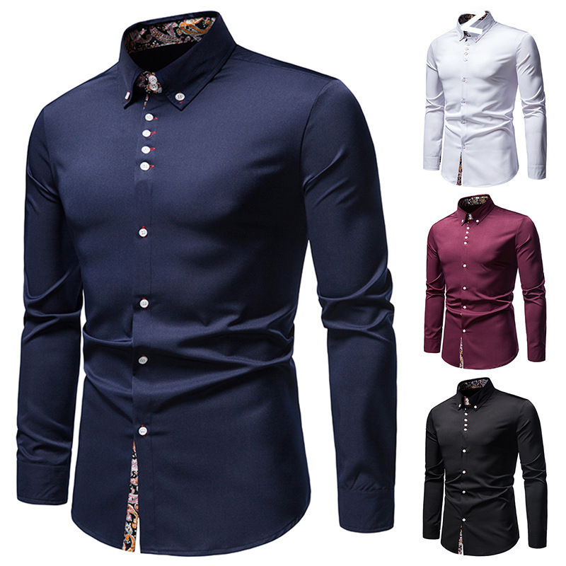 Kemeja Pria Lengan Panjang Mot - Dress Shirt Non-Iron ulasan dan harga